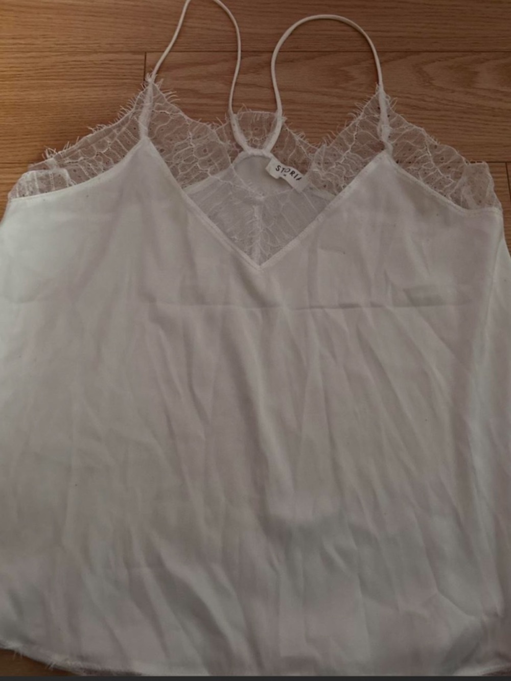 Storia White Lace Blouse